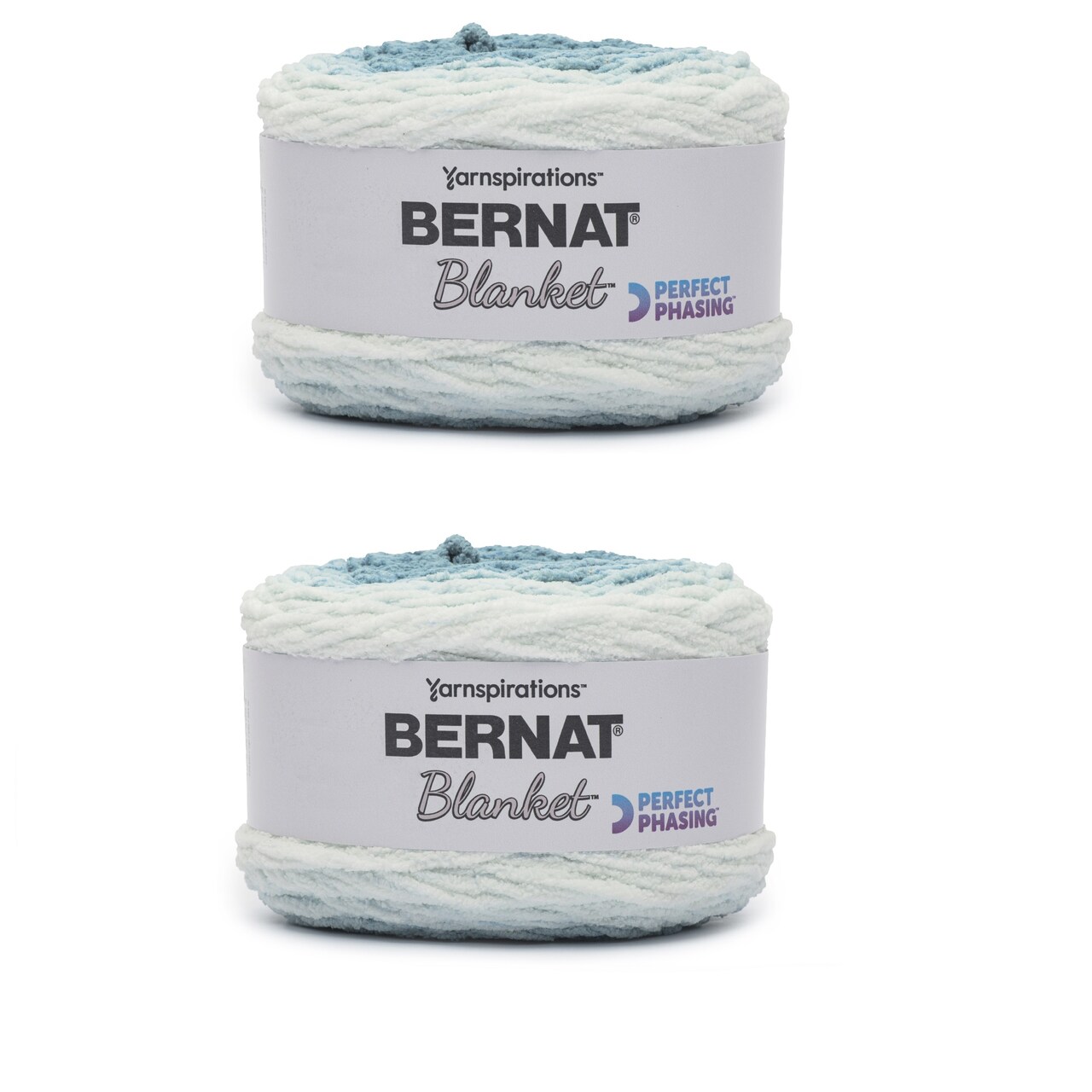 Multipack of 2 - Bernat Blanket Perfect Phasing Yarn-Deep Teal